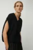 RUS Yume Vest in Black sold by No. 6