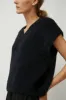 RUS Yume Vest in Black sold by No. 6