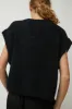 RUS Yume Vest in Black sold by No. 6