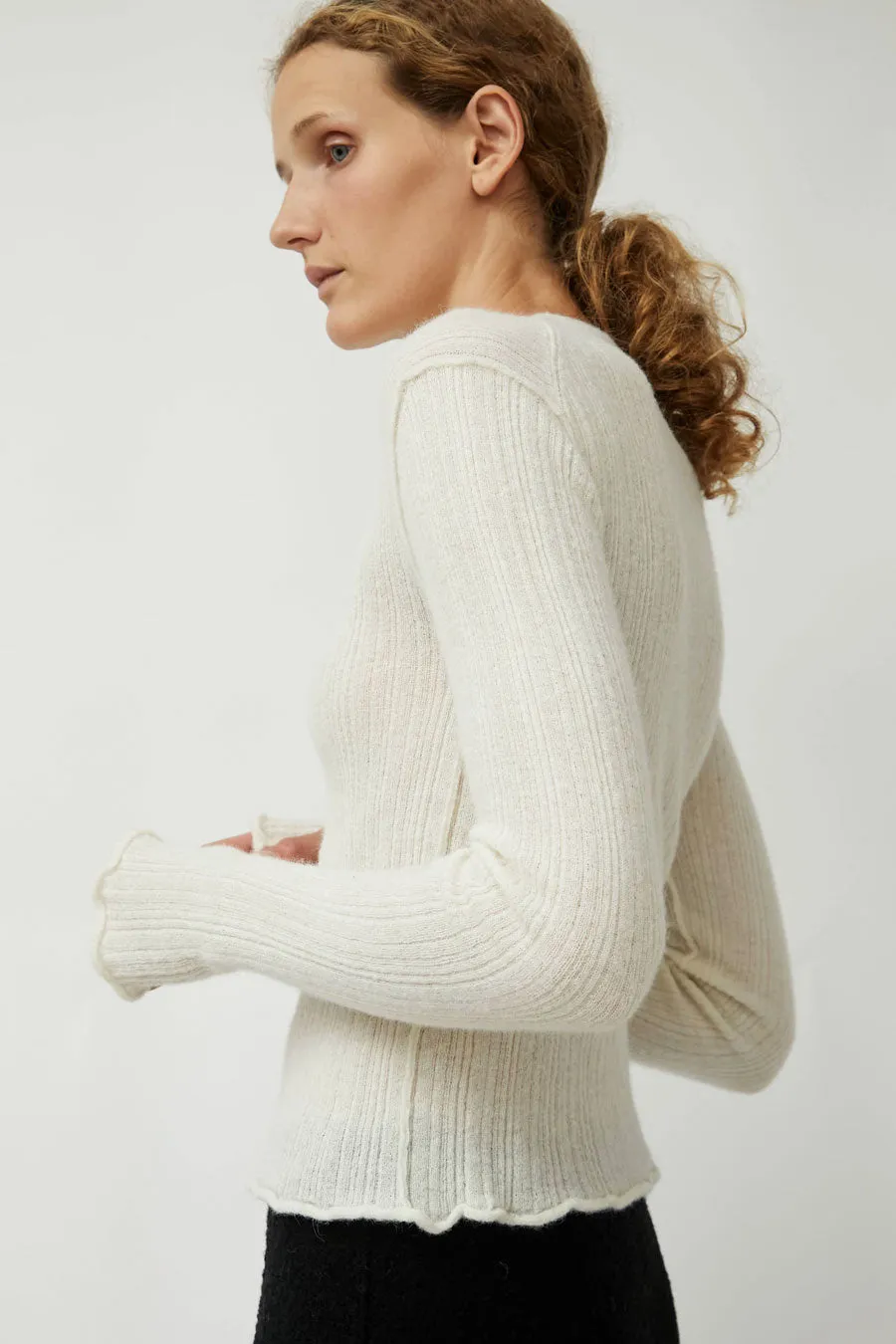 RUS Komorebi Sweater in Chalk sold by No. 6 product image thumbnail 3