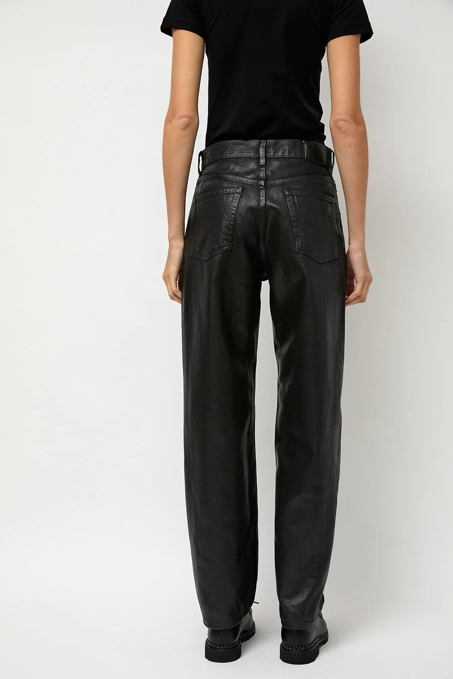 6397 Pitched Baggy Jeans in Black Blue sold by No. 6 product image thumbnail 5