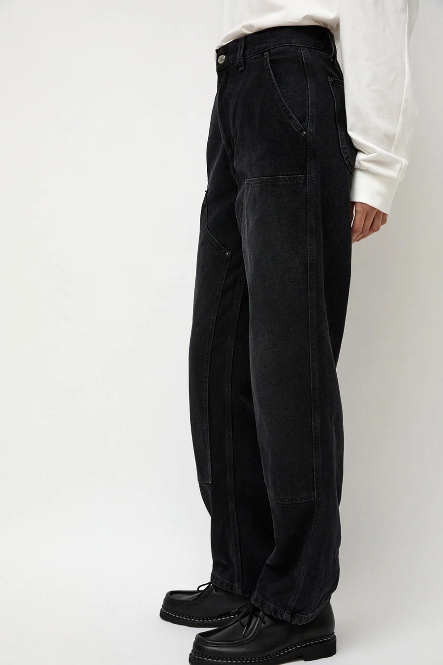 6397 Double-Knee Jean in Spider Black sold by No. 6 product image thumbnail 2