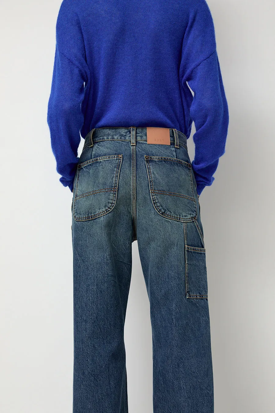 6397 Double-Knee Jean in Tractor Blue sold by No. 6 product image thumbnail 4