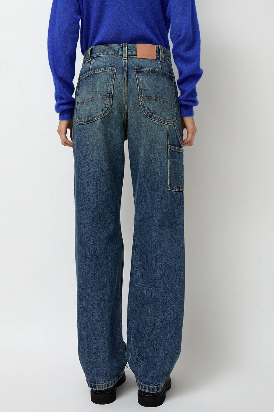 6397 Double-Knee Jean in Tractor Blue sold by No. 6 product image thumbnail 5