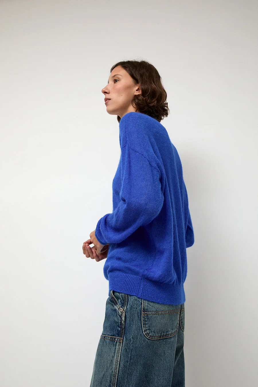 6397 Gauzy Crew in Blue sold by No. 6 product image thumbnail 5