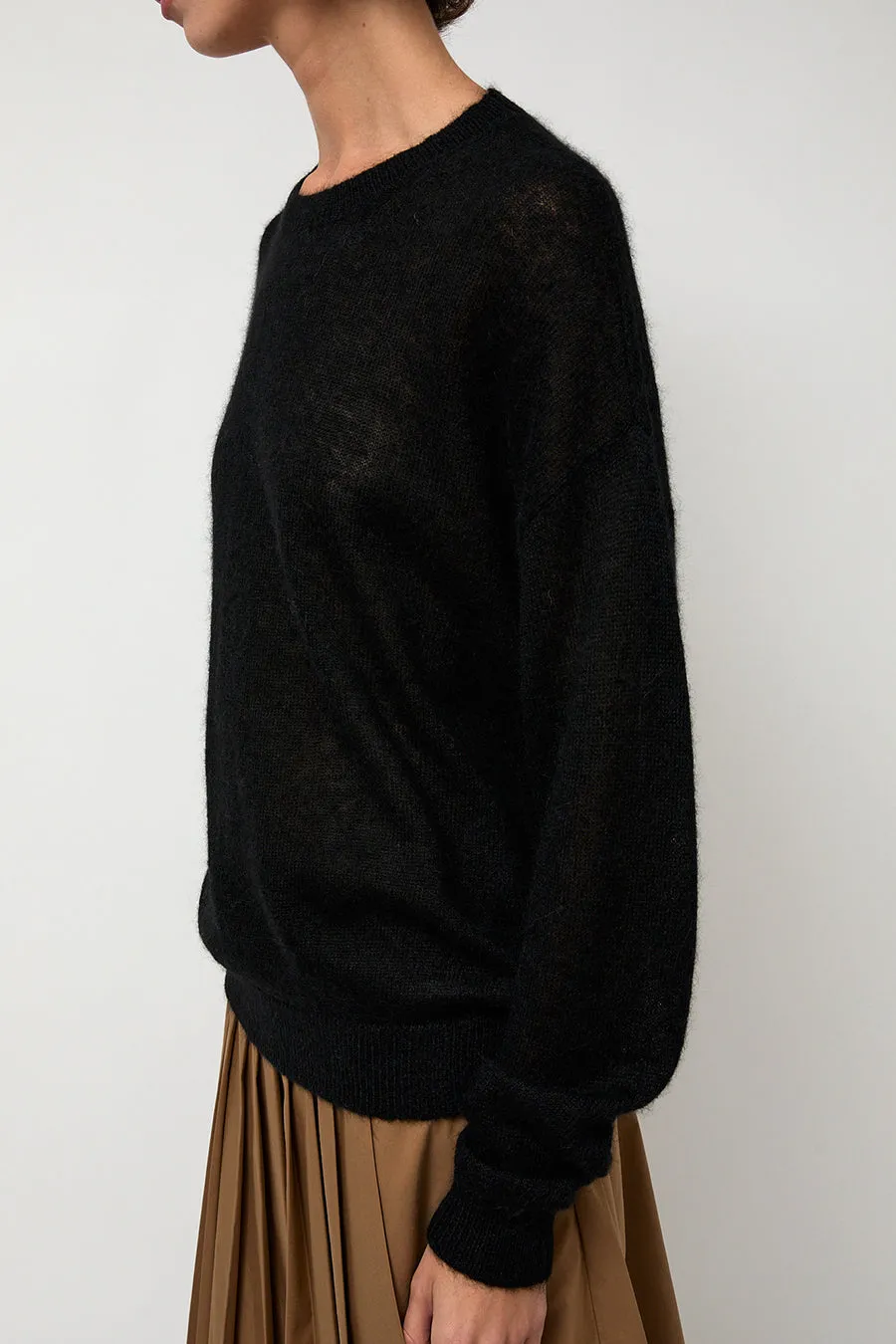 6397 Gauzy Crew in Black sold by No. 6 product image thumbnail 3