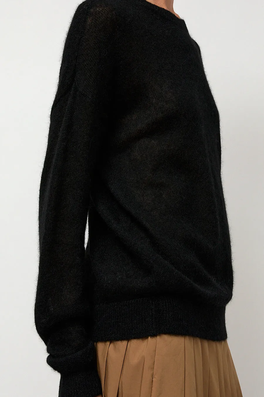 6397 Gauzy Crew in Black sold by No. 6 product image thumbnail 2