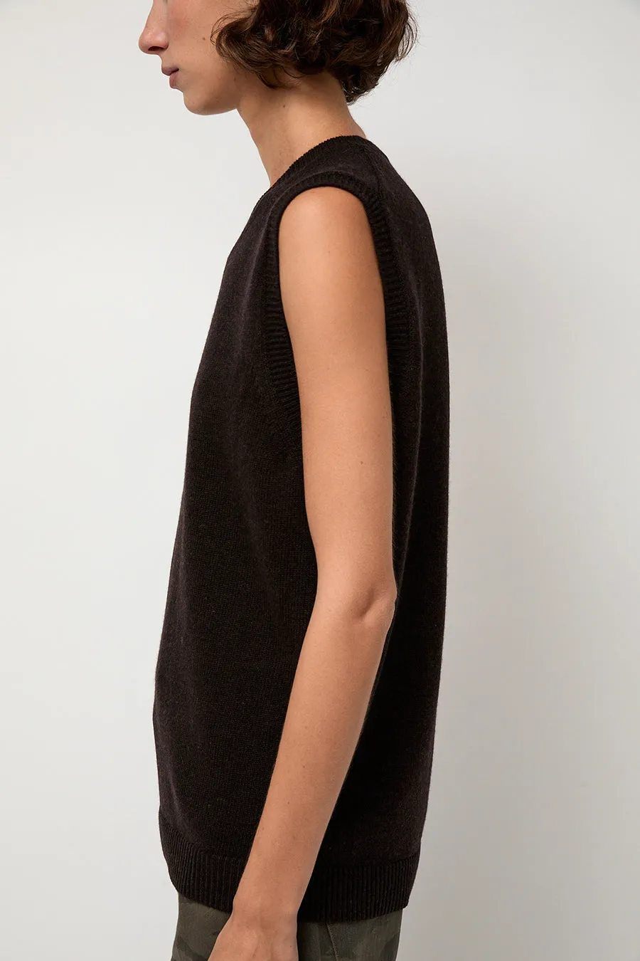 6397 Milano Vest in Ebony sold by No. 6 product image thumbnail 4