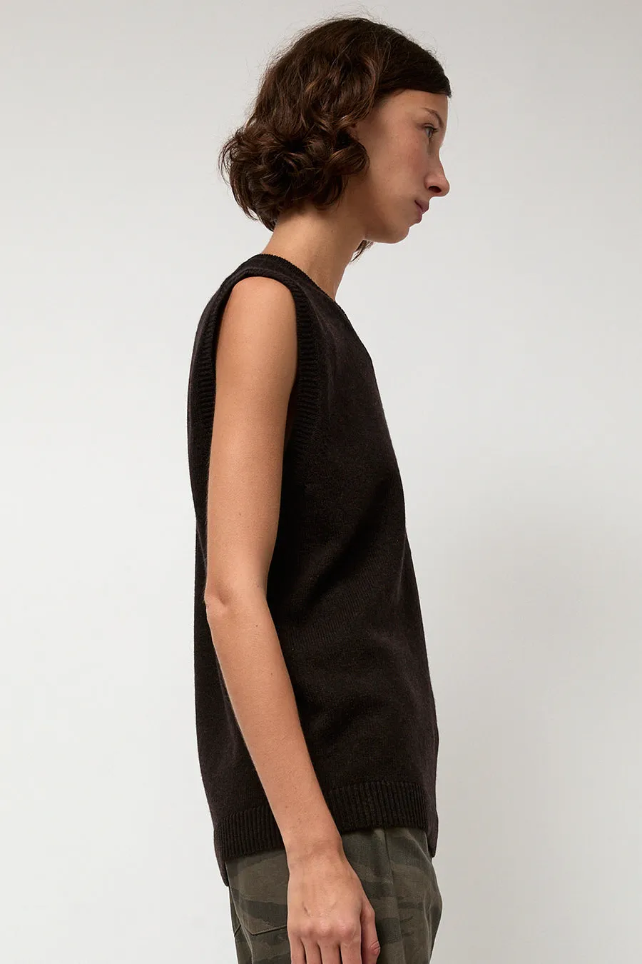 6397 Milano Vest in Ebony sold by No. 6 product image thumbnail 3