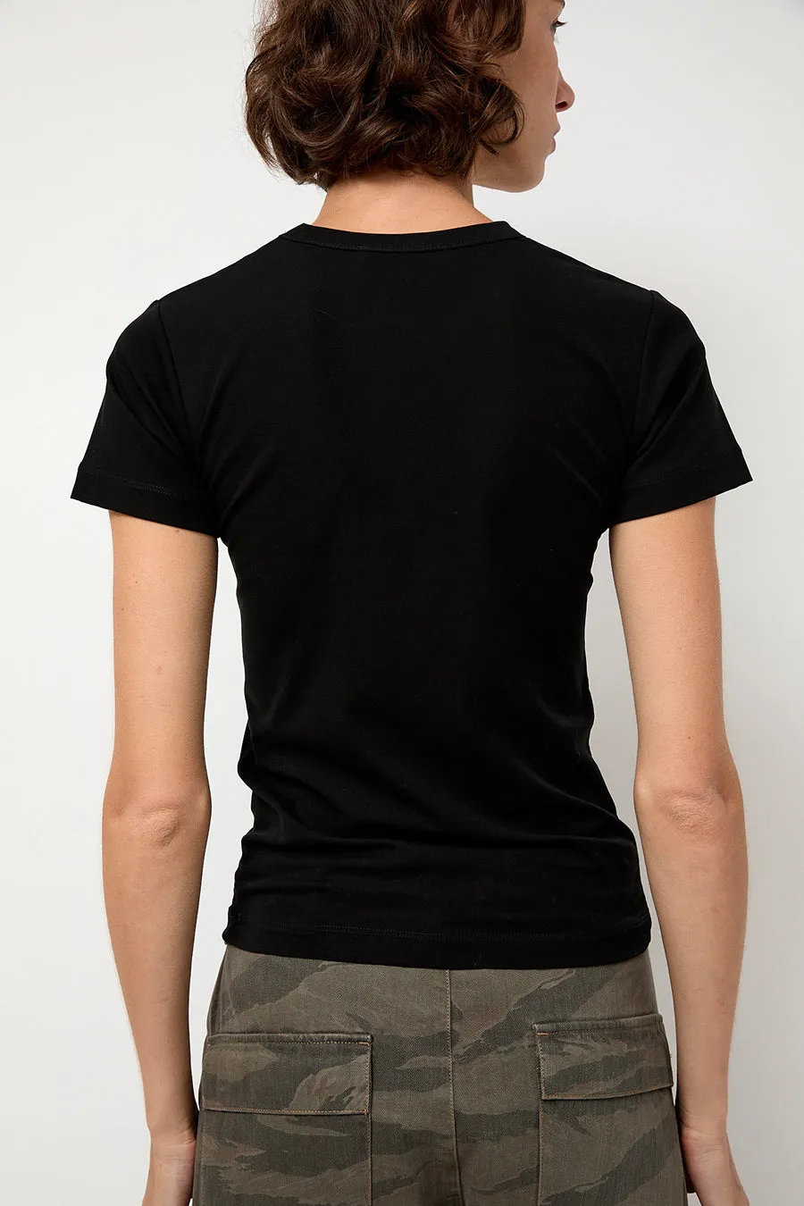 6397 Shrunken Tee in Black sold by No. 6 product image thumbnail 4