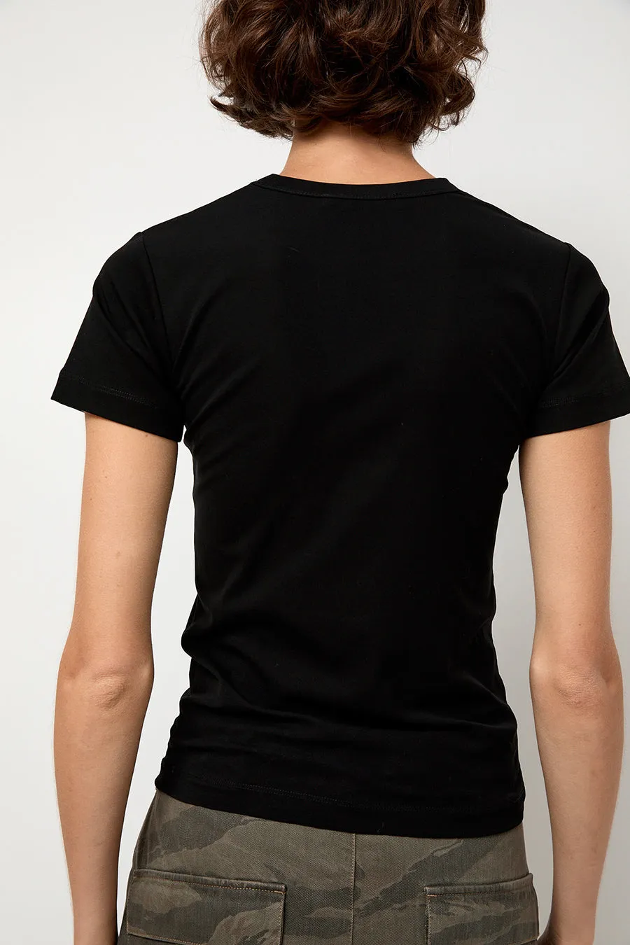 6397 Shrunken Tee in Black sold by No. 6 product image thumbnail 5