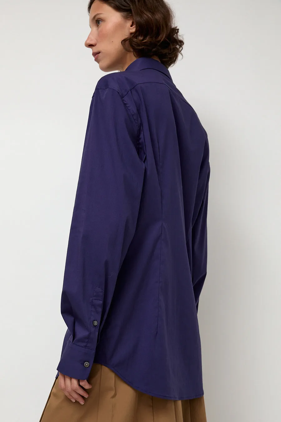 6397 Slim Long Shirt in Ultramarine sold by No. 6 product image thumbnail 2