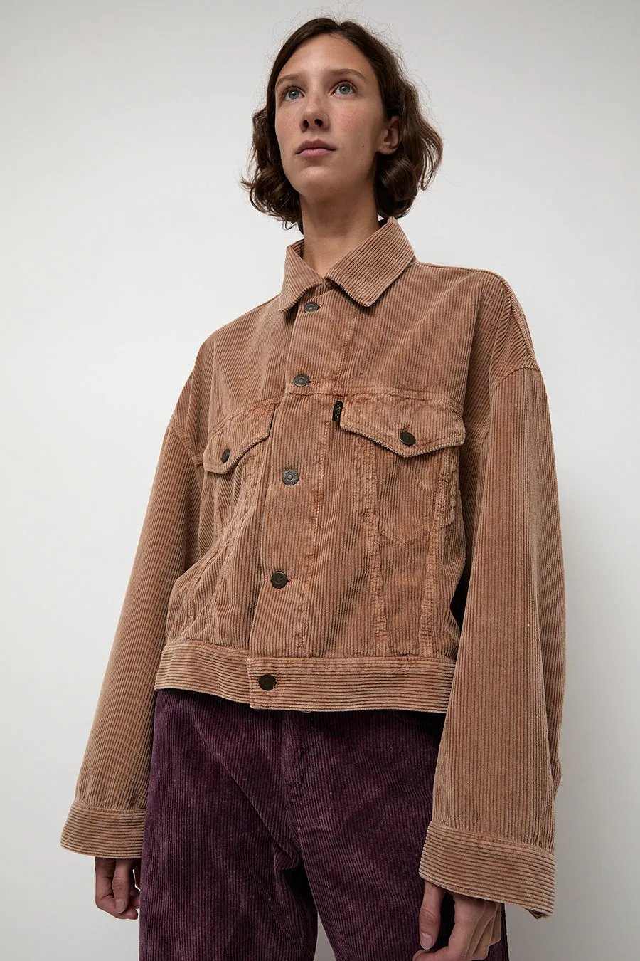 Haikure Spencer Jacket in Beige sold by No. 6