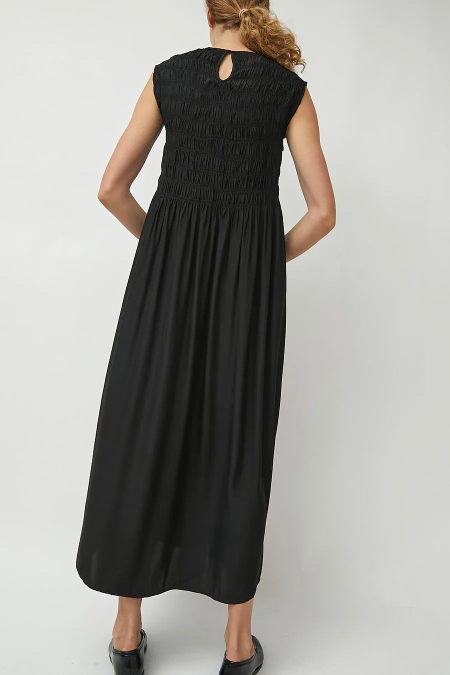 M Patmos Aliya Smocked Dress in Black sold by No. 6 product image thumbnail 2