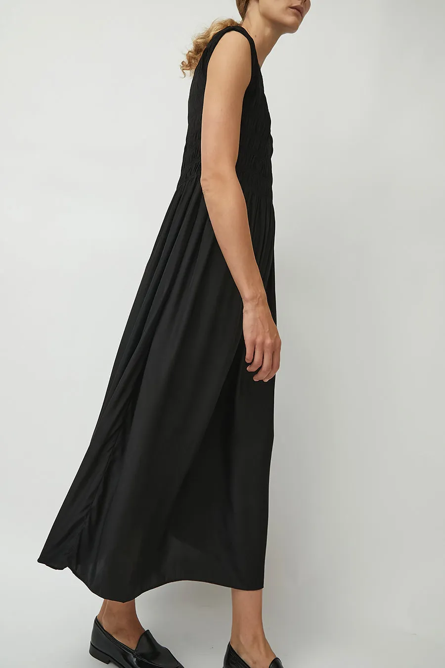 M Patmos Aliya Smocked Dress in Black sold by No. 6 product image thumbnail 5