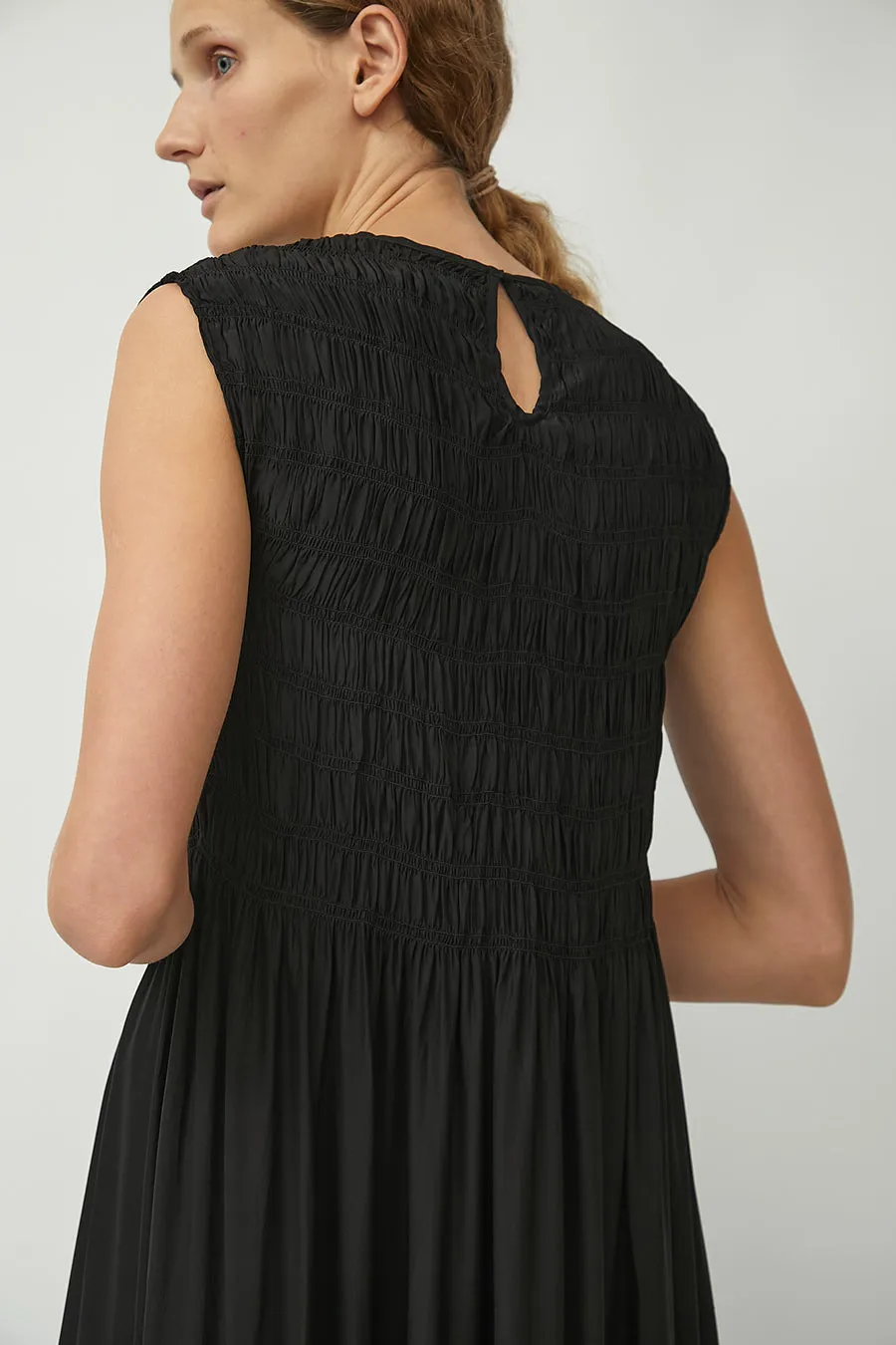 M Patmos Aliya Smocked Dress in Black sold by No. 6 product image thumbnail 3