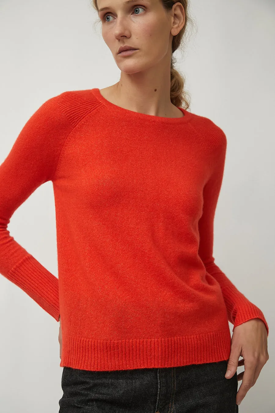 M Patmos Brighton Pullover in Coral sold by No. 6