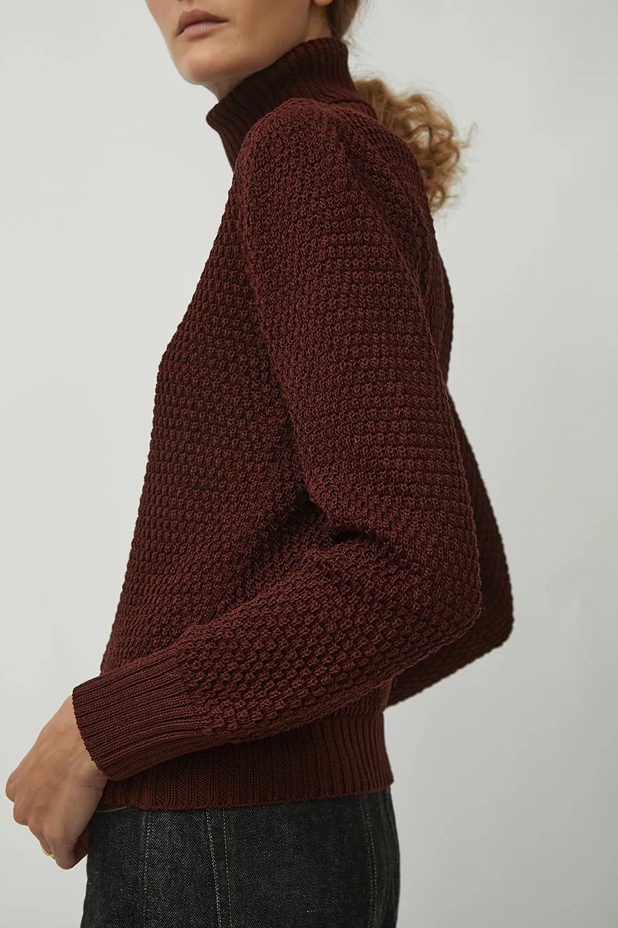 M Patmos Gabe Turtleneck in Berry sold by No. 6 product image thumbnail 2