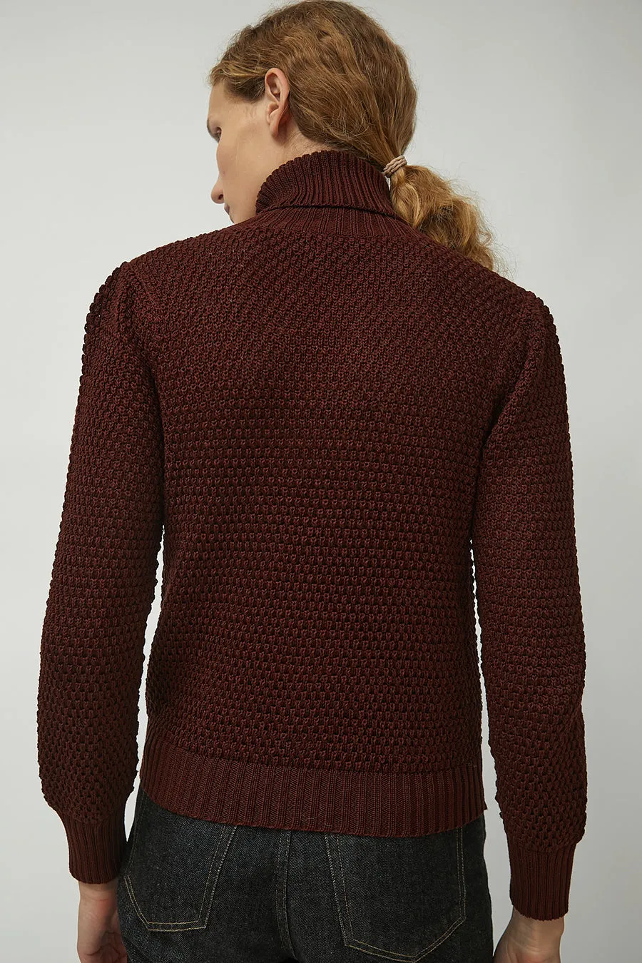M Patmos Gabe Turtleneck in Berry sold by No. 6 product image thumbnail 5