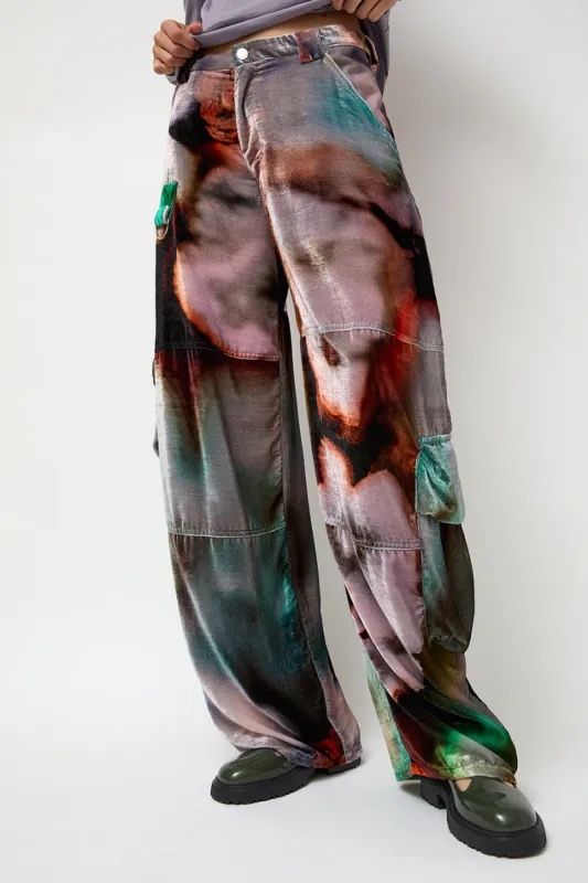 BLOOM DOODLE GARDEN CARGO PANT | Parallel