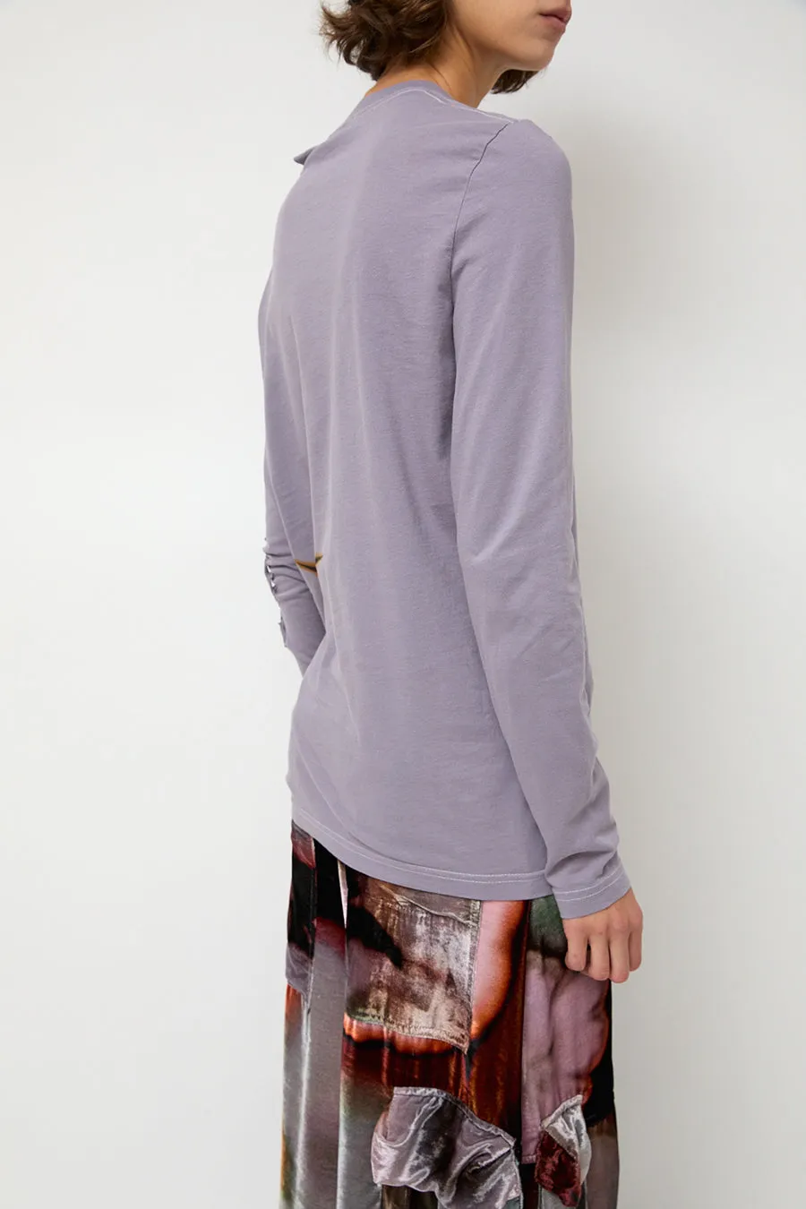 Collina Strada Tosh Long Sleeve Tee in Mauve sold by No. 6 product image thumbnail 4
