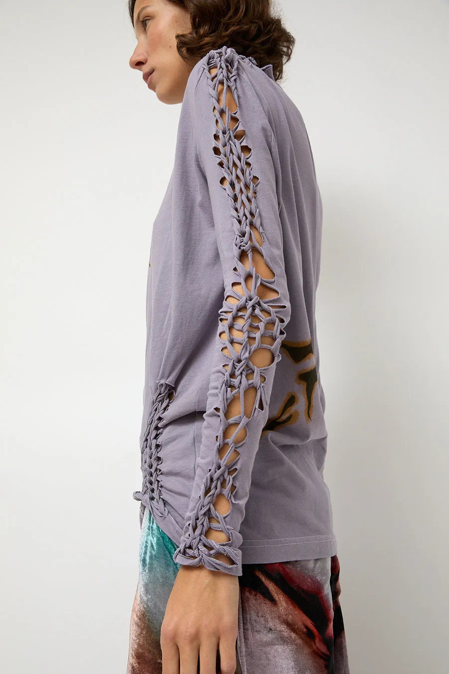 Collina Strada Tosh Long Sleeve Tee in Mauve sold by No. 6 product image thumbnail 2