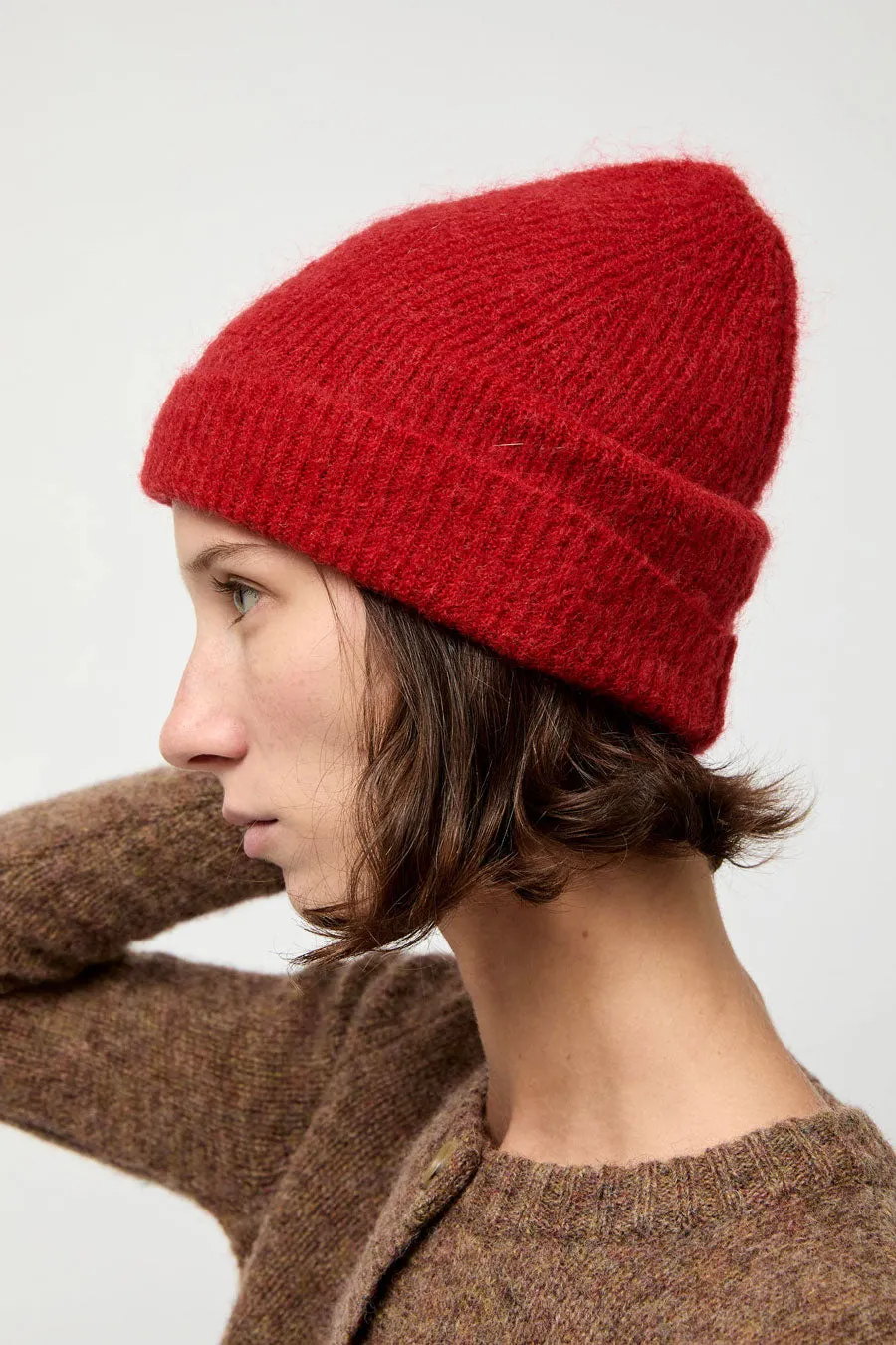 Rue Blanche Mokid Hat in Red sold by No. 6