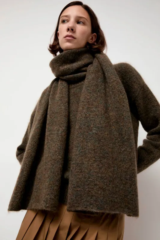 Rue Blanche Mokid Scarf in Forest sold by No. 6
