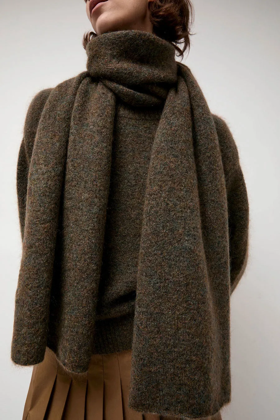 Rue Blanche Mokid Scarf in Forest sold by No. 6 product image thumbnail 3