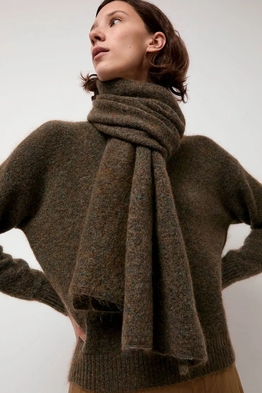 Rue Blanche Mokid Scarf in Forest sold by No. 6 product image thumbnail 2