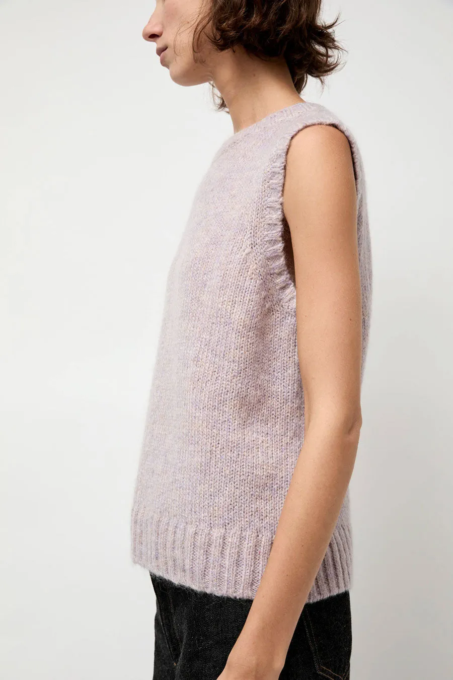 Rue Blanche Ash Vest in Glycine sold by No. 6 product image thumbnail 2