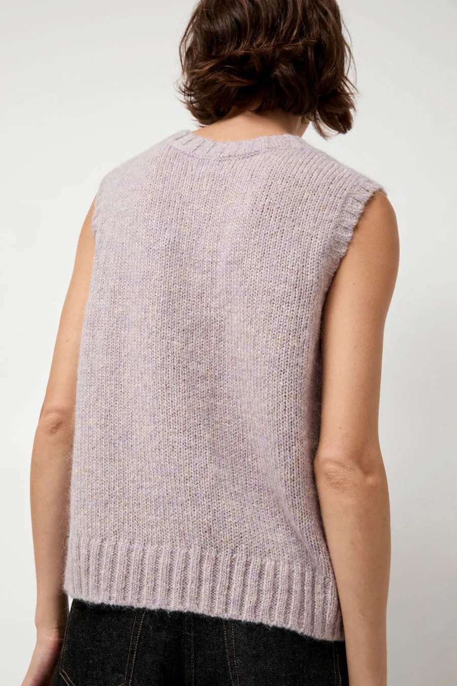 Rue Blanche Ash Vest in Glycine sold by No. 6 product image thumbnail 5