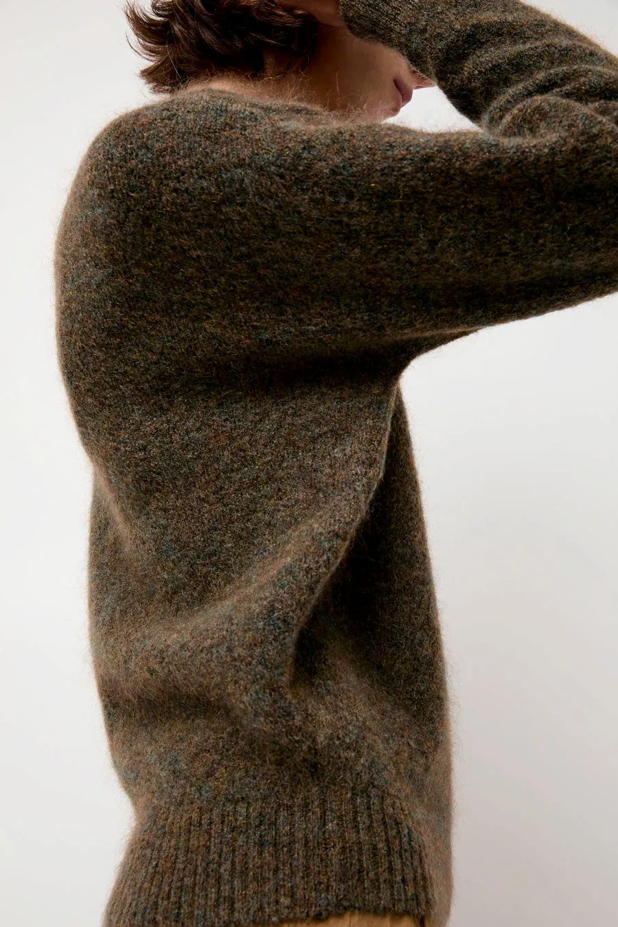 Rue Blanche Mokid Sweater in Forest sold by No. 6 product image thumbnail 2