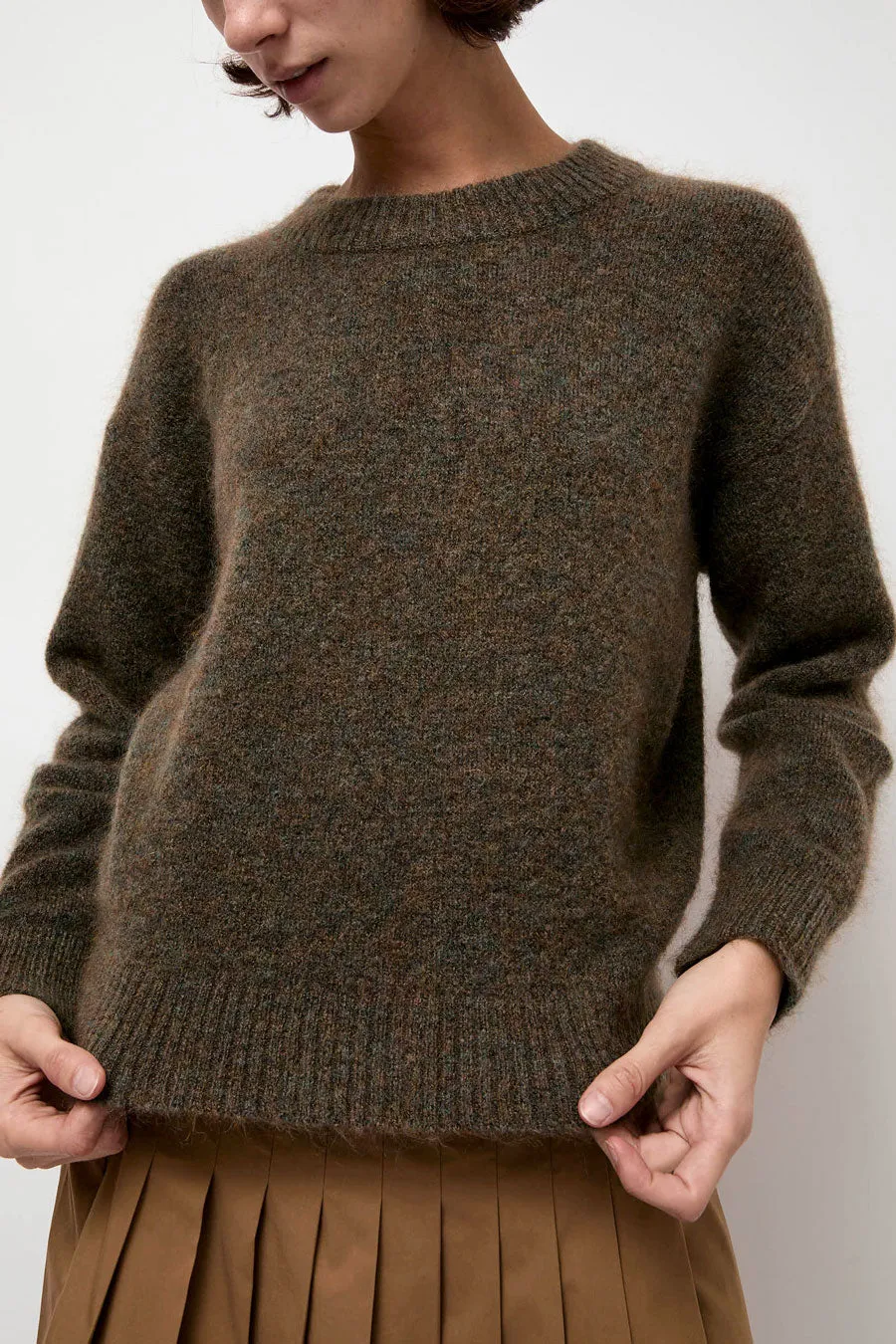 Rue Blanche Mokid Sweater in Forest sold by No. 6 product image thumbnail 3