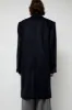 Highlight Studio Wool Single Breasted Coat in Navy sold by No. 6