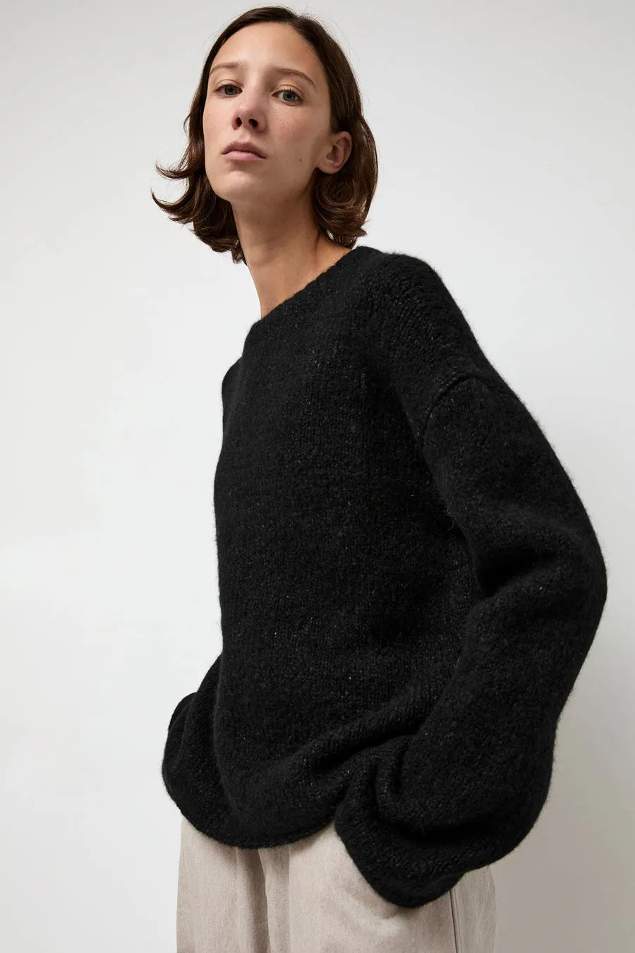 Lauren Manoogian Vello Crewneck in Black sold by No. 6 product image thumbnail 4
