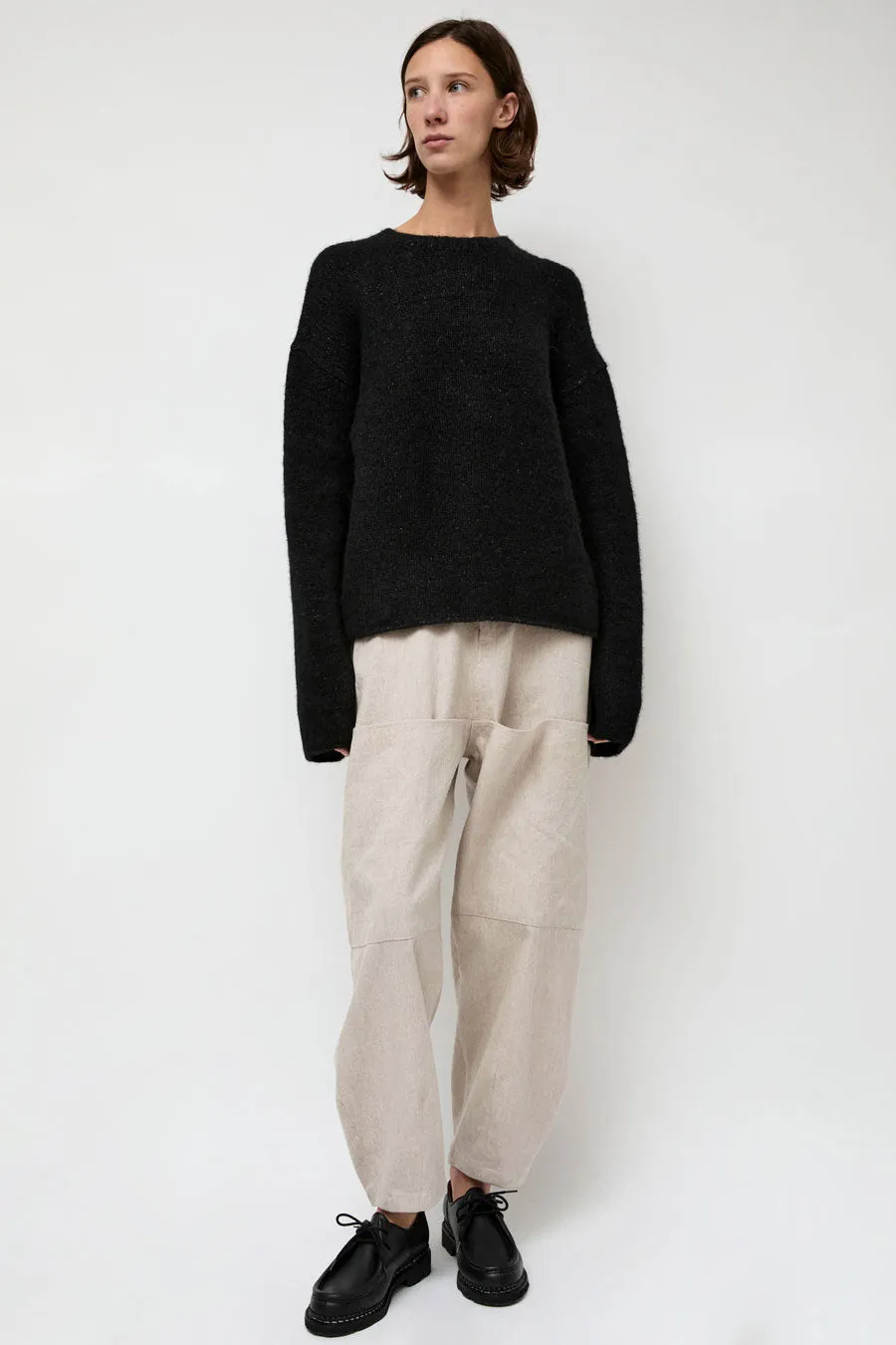 Lauren Manoogian Vello Crewneck in Black sold by No. 6 product image thumbnail 2