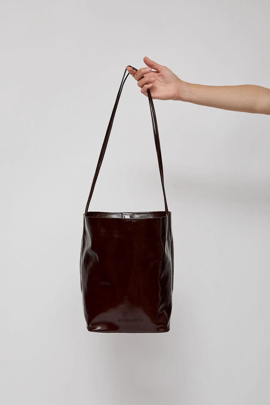 Modern Weaving Single Strap Crossbody Bag in Burgundy sold by No. 6 product image thumbnail 2