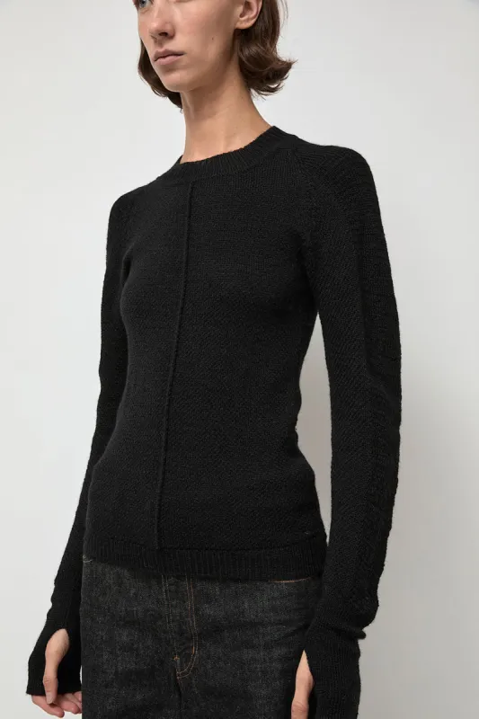 NYMANE Elle Thermal in Black sold by No. 6
