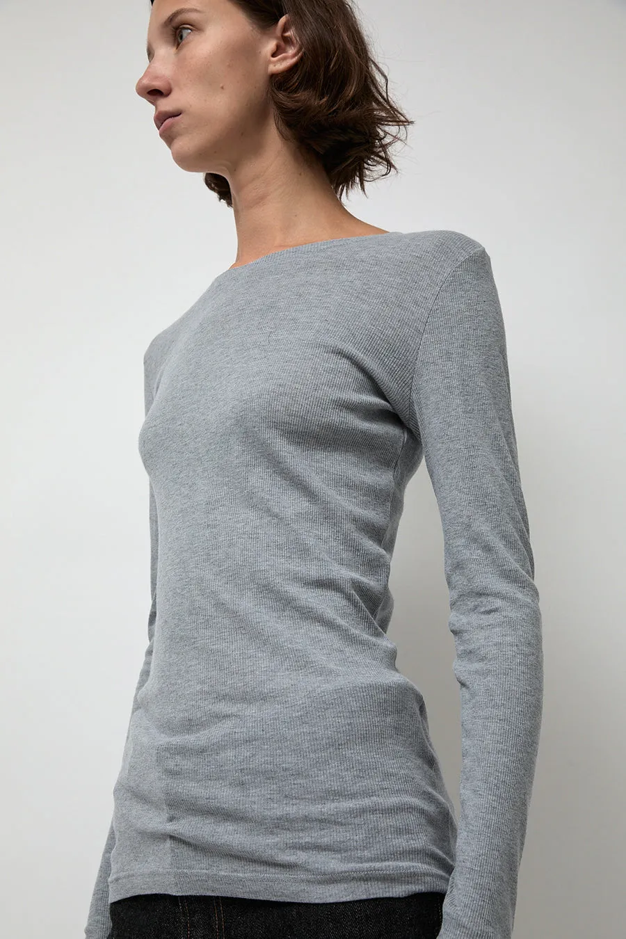 Rue Blanche Cashcot Rond T-Shirt in Cloud sold by No. 6 product image thumbnail 2