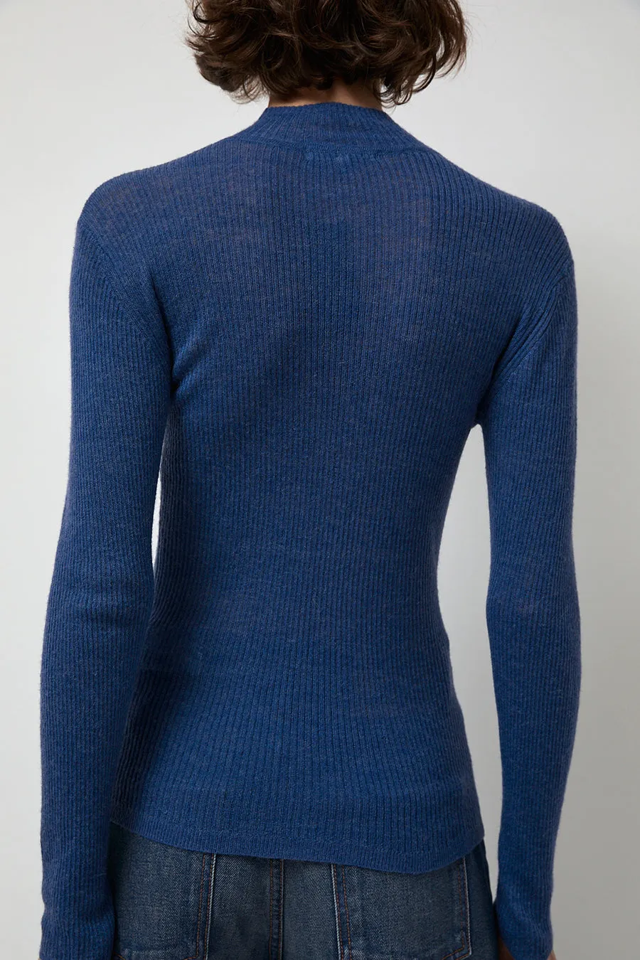 Rue Blanche Ribalpa Turtleneck in Blue sold by No. 6 product image thumbnail 5