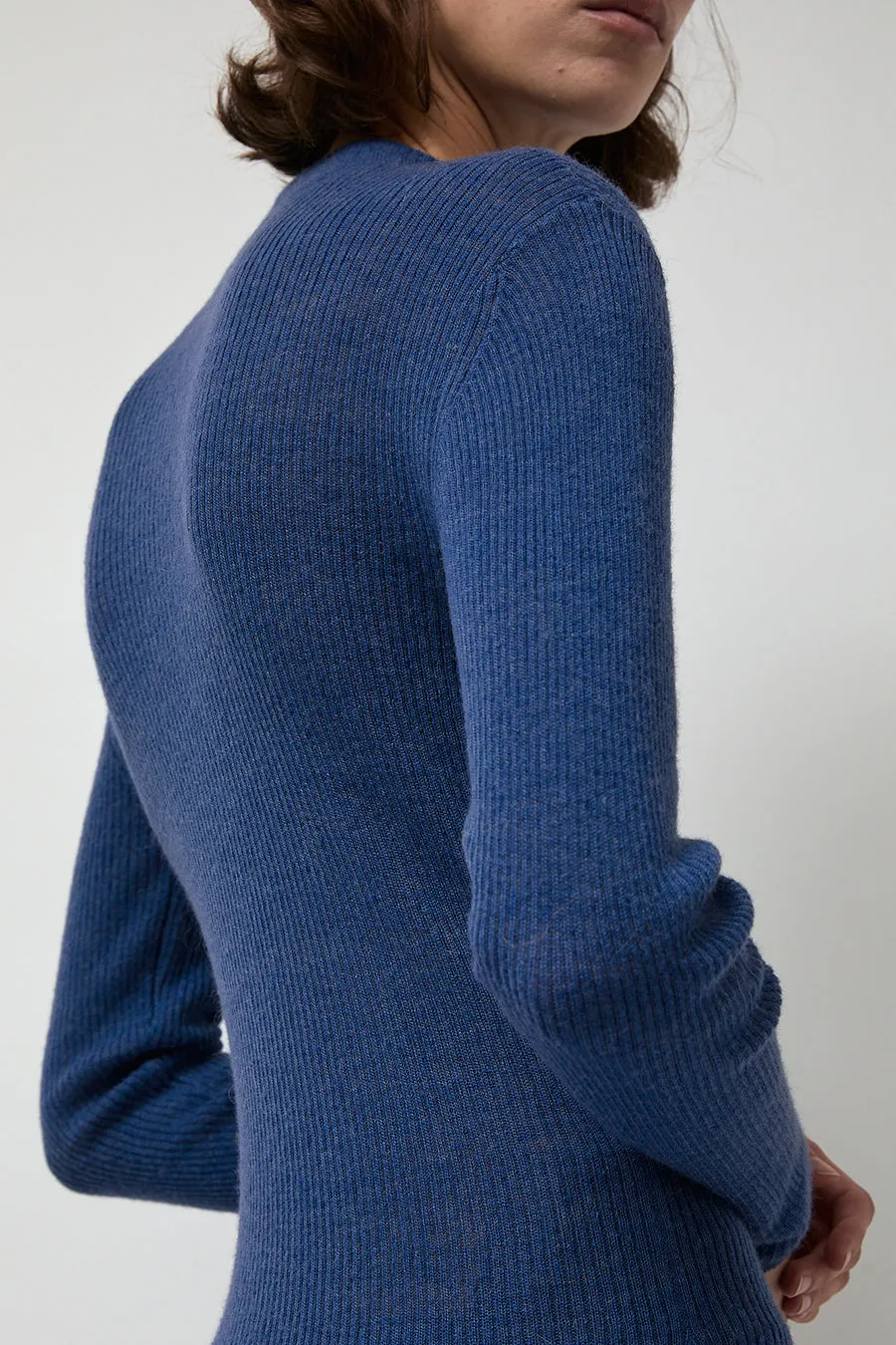 Rue Blanche Ribalpa Turtleneck in Blue sold by No. 6 product image thumbnail 3