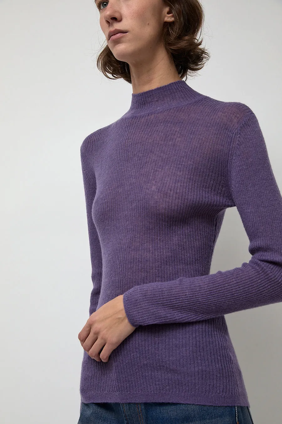 Rue Blanche Ribalpa Turtleneck in Lilac sold by No. 6 product image thumbnail 4