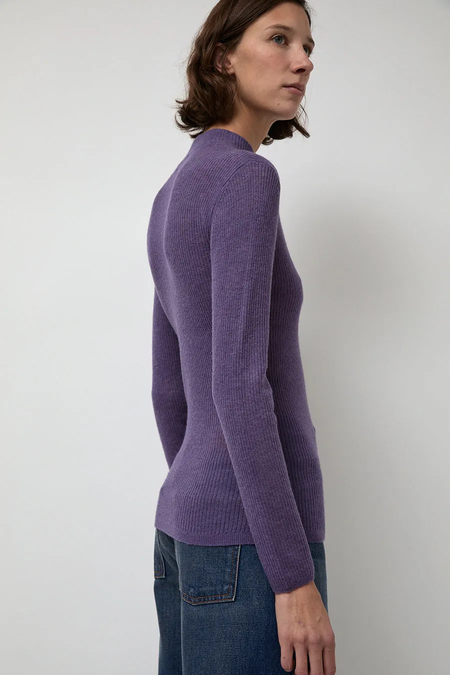 Rue Blanche Ribalpa Turtleneck in Lilac sold by No. 6 product image thumbnail 3
