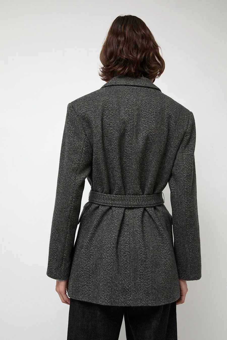 Rue Blanche Aki Jacket in Grey sold by No. 6 product image thumbnail 5