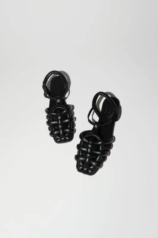 Hereu Cabersa Sandal in Black sold by No. 6
