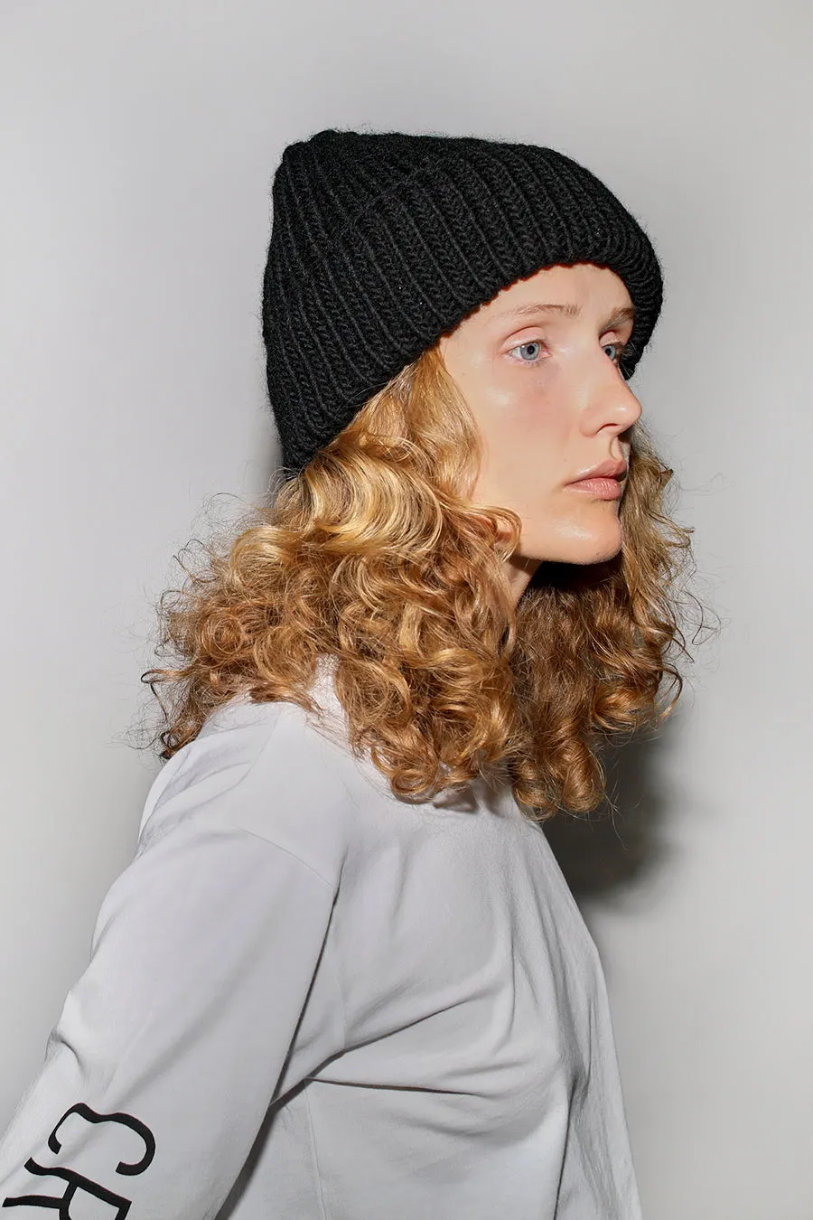 Muhlbauer Lennon Fold Up Beanie in Black sold by No. 6 product image thumbnail 2