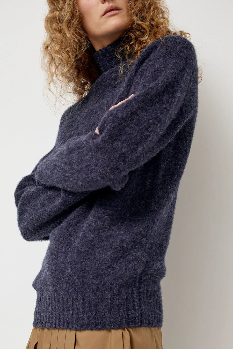 HOWLIN' Sylvester Turtleneck in Denim sold by No. 6 product image thumbnail 2