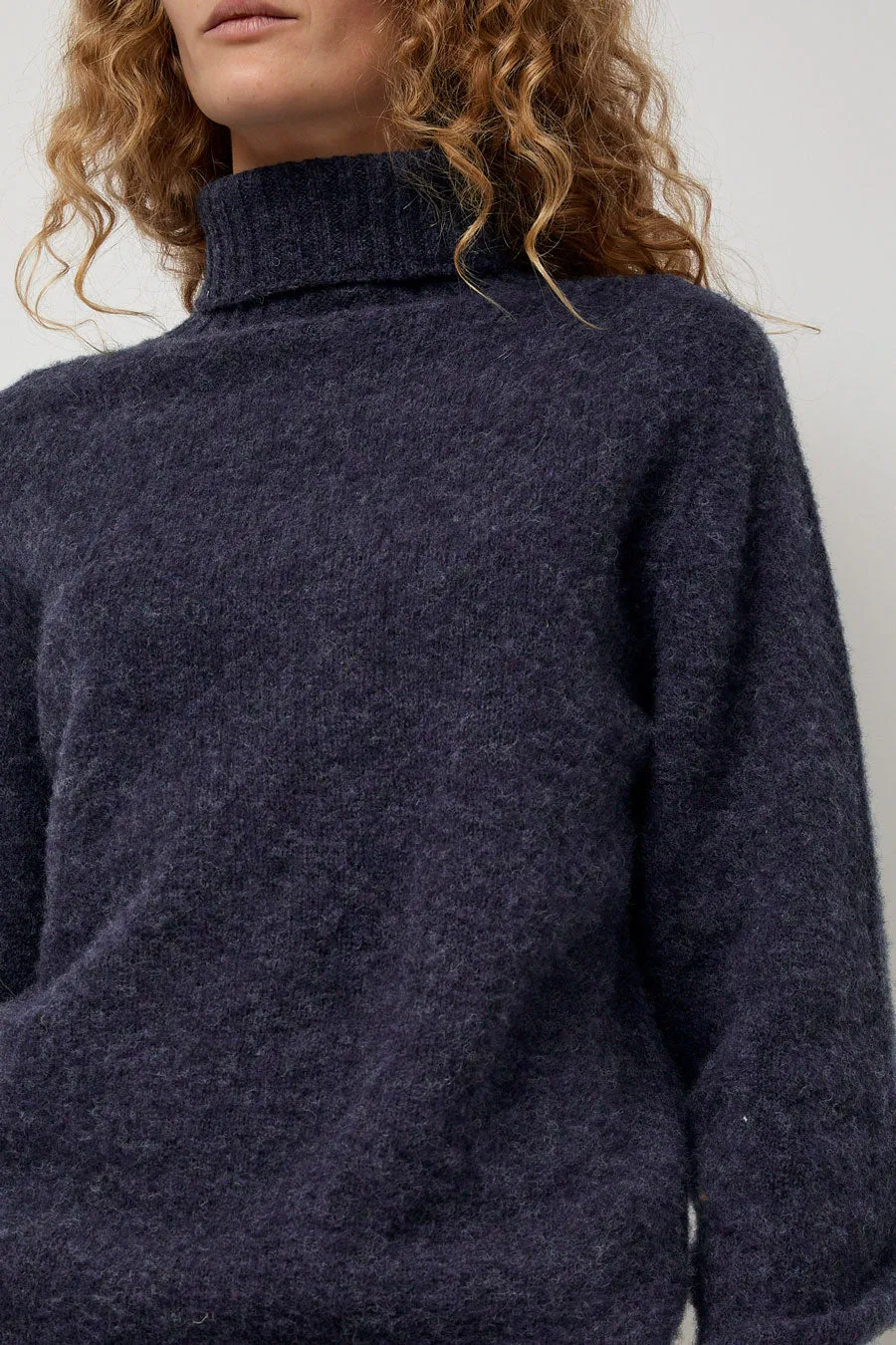 HOWLIN' Sylvester Turtleneck in Denim sold by No. 6 product image thumbnail 3