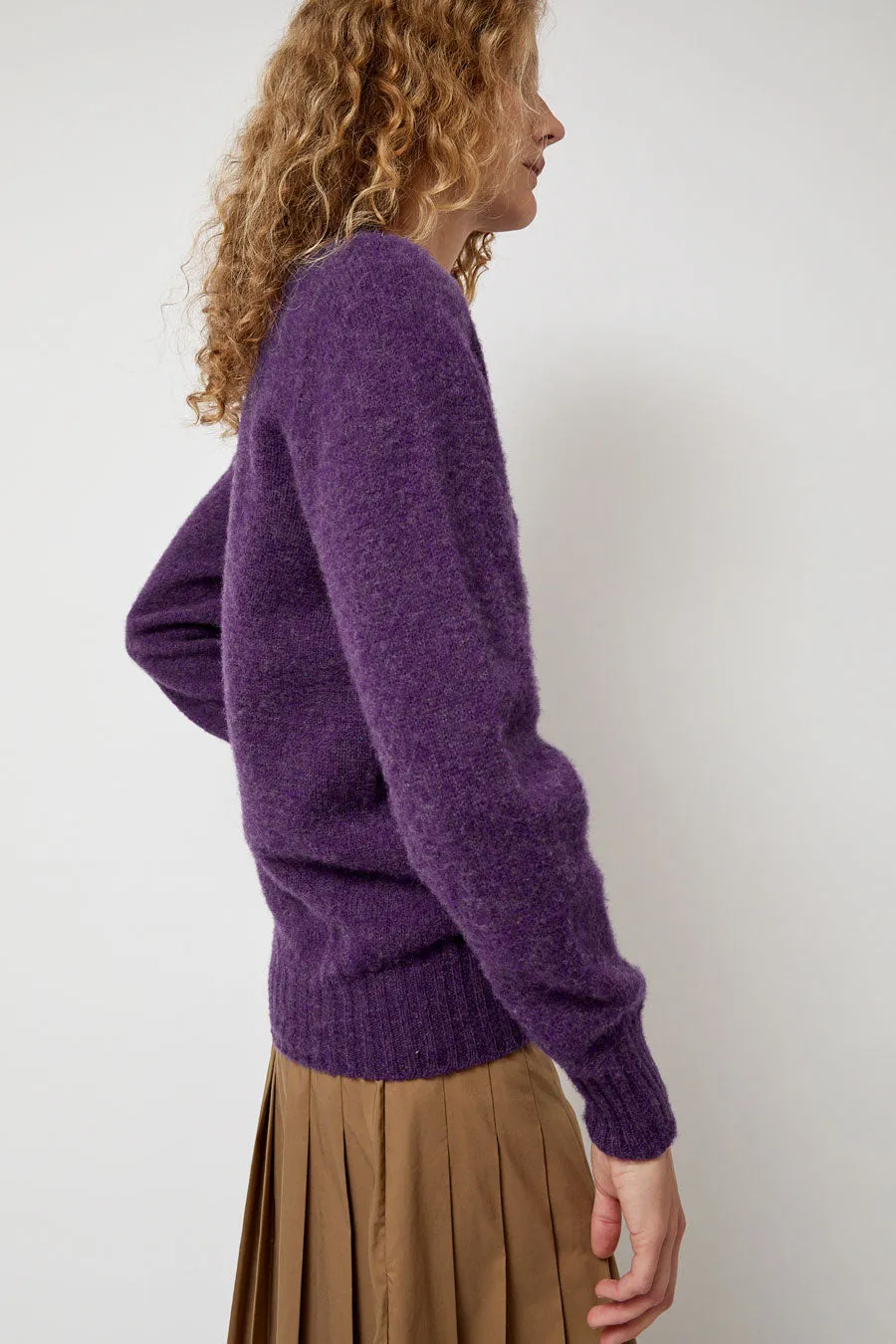 HOWLIN' Future Memories V Neck Sweater in Lavender sold by No. 6 product image thumbnail 4